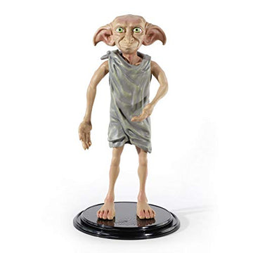 BendyFigs Harry Potter Dobby Figure, 6.5" Multicolor Plastic Toy, Model NN7369