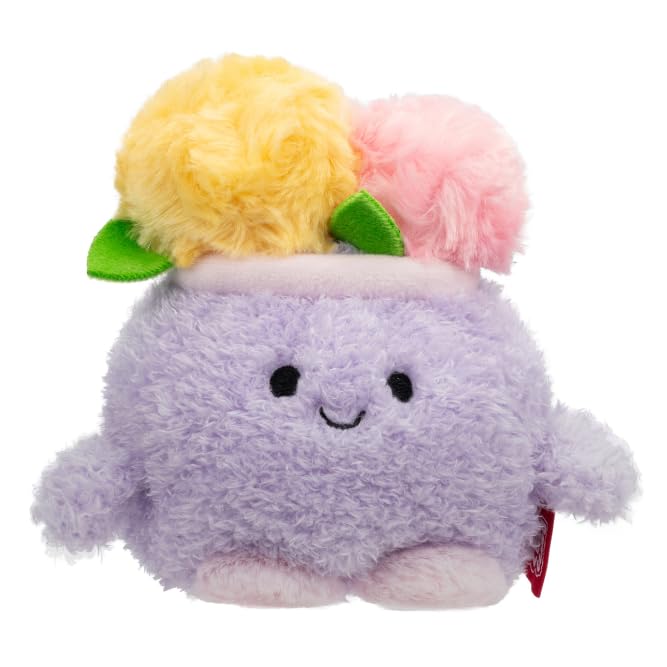 Bumbumz 4.5-Inch Teatimebumz Plush 5-Pack - British Scone Seymour, Pot Of Tea Tex, Blackberry Jam Jules, Tea Bag Tobey, Flower P