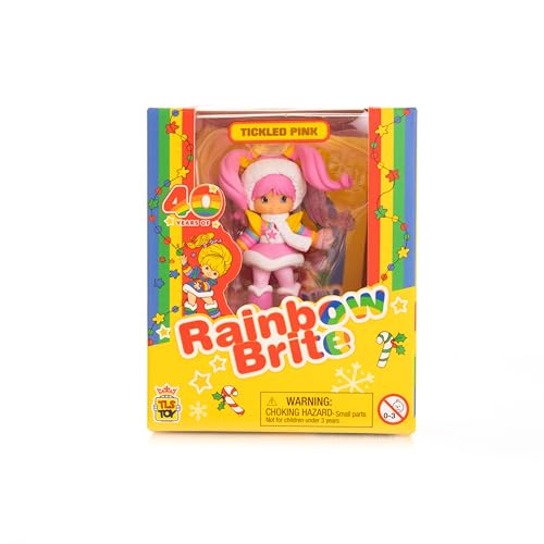 Rainbow Brite Tickled Pink Winter Season 2.5-Inch Cheebee Figure