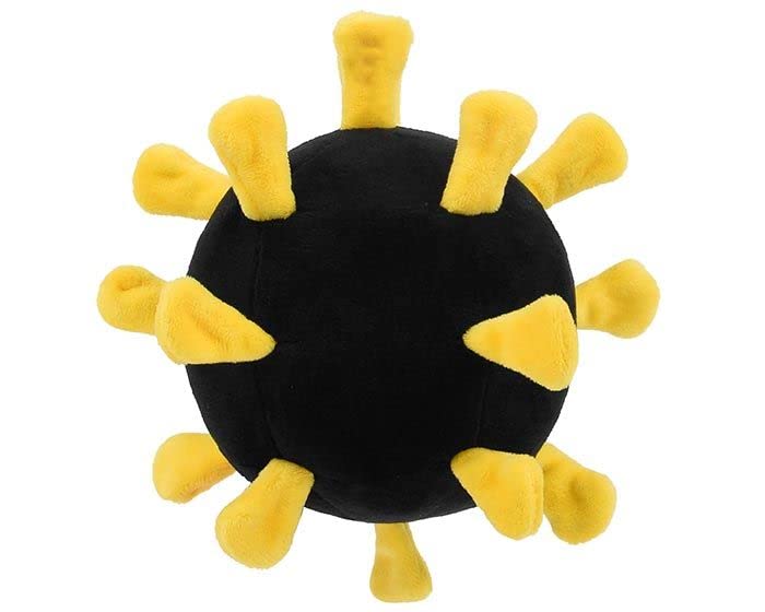 Giantmicrobes Dead Covid Plush - Limited Edition Version Covid Virus, Great Gift For Family, Scientists, Educators, Healthcare W