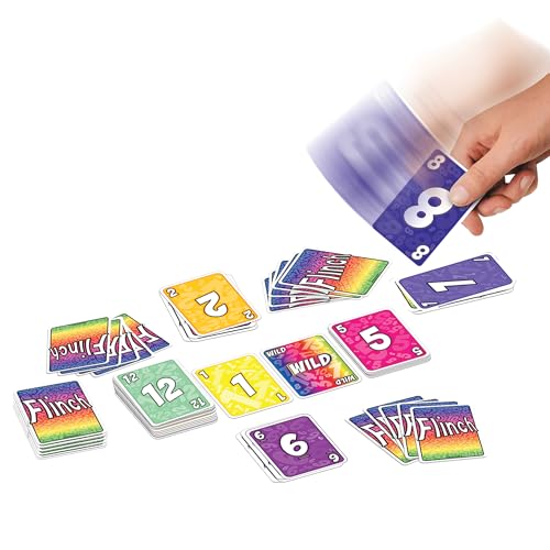Winning Moves Flinch Card Game - Original Stockpile Game for 2-4 Players, Ages 7+ - Fun Family Card Game