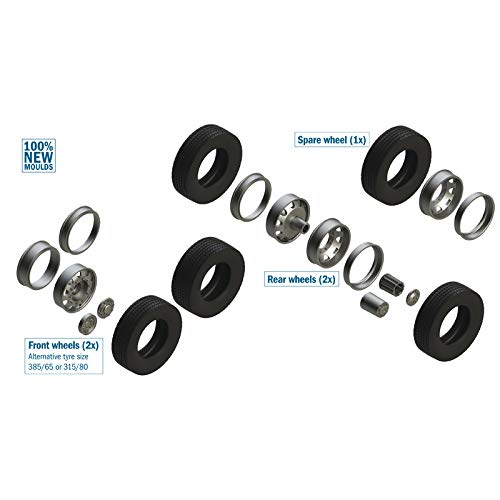 Italeri European Tractors Tyres and Rims Scale 1 : 24