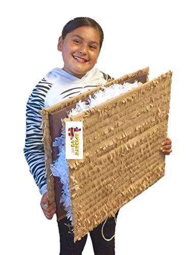 A Pinata 4 U Smores Pinata - Camping Lumberjack Theme, Brown Cardboard Party Favor