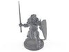 Lion Folk Cleric Paladin Tabletop DND Gaming Miniature