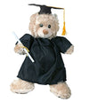 Graduation Gown W/Hat & Scroll Outfit Teddy Bear Clothes Fits Most 14'-18' Build-A-Bear And Make Your Own Stuffed Animal
