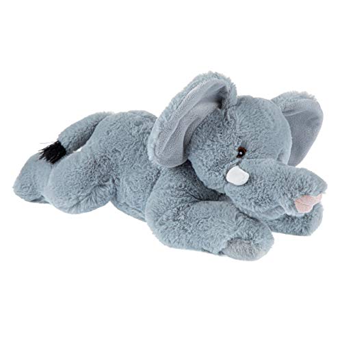 Wild Republic Ecokins African Elephant Stuffed Animal 12 Inch, Eco Friendly Gifts For Kids, Plush Toy, Handcrafted Using 16 Recycled Plastic Water Bottles