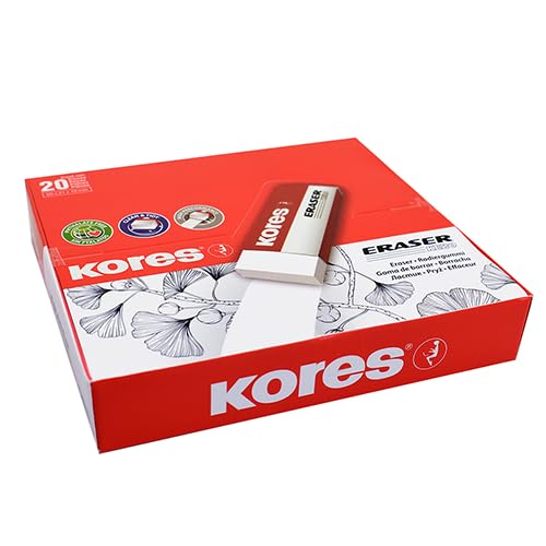 Kores RG40201 kneading eraser in plastic box blue