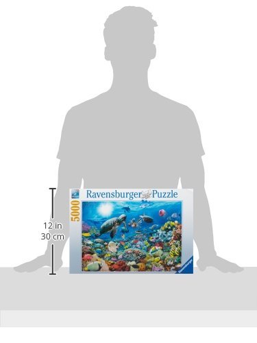 Ravensburger Beneath The Sea - 5000 Piece Jigsaw Puzzle | Precision Fit | enhanced Quality | Great Group Activity | FSC Certified