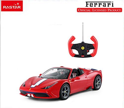 1/14 Scale Ferrari 458 Speciale A Radio Remote Control Model Car R/C RTR Auto Open & Close Roof Convertible Push Button for unis