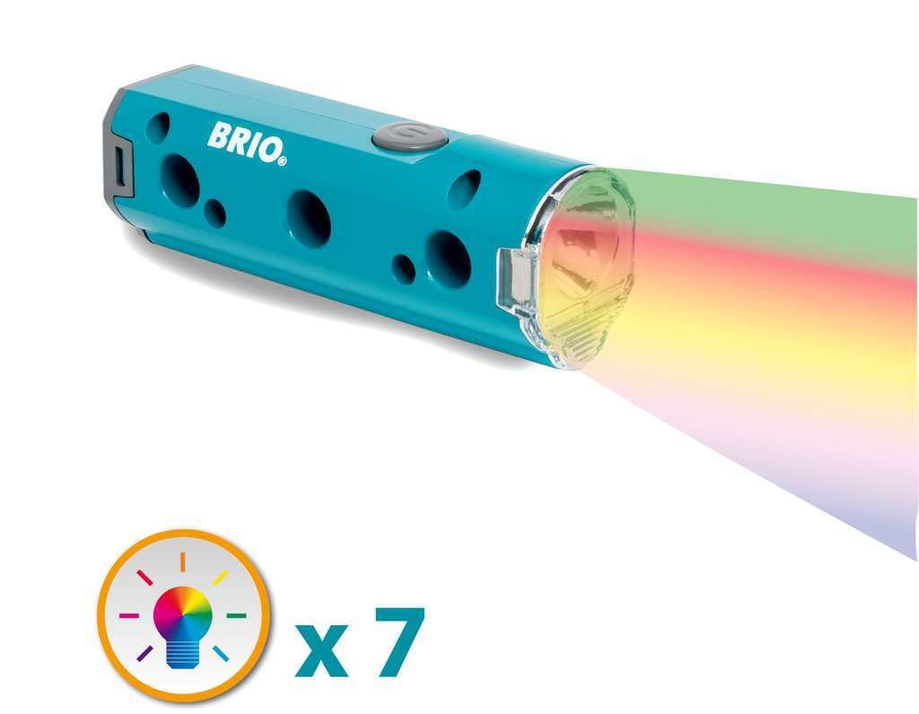Brio Builder - 34601 Flashlight | Educational Roleplay & Construction Toy For Kids Age 3 Years Up