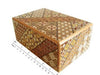 Japanese Puzzle Boxes Yosegi Puzzle Box - 5 Sun, 10 Steps, Wooden Craftsmanship