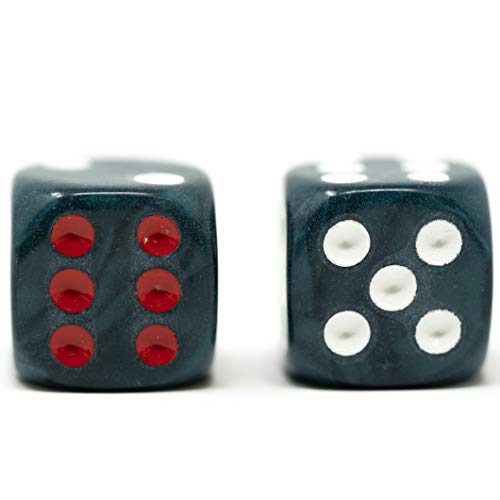 Farkel Spicy Dice Game - Fast-Paced Educational Fun for 2-6 Players, Medium Size, Red, Model 8101, Perfect for Family Game Night