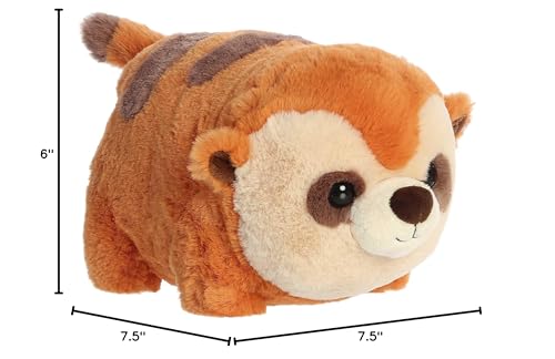 Aurora Adorable Spudsters Marco Meerkat Stuffed Animal - Comforting Cuddles - Playful Companions - Brown 10 Inches