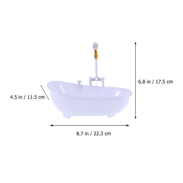 Totority Doll Bathing Tub, Electric Water Spraying Bathtub Swimming Pool With Sprayer For Doll Doll Bathtub With Light And Sound