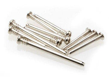 Traxxas 3640 Steel Suspension Screw Pin Set for Rustler, Stampede, Bandit - Silver, Durable Material