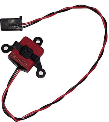 MyLaps RC4 Hybrid Transponder for R/C Cars - 16mm x 19mm x 6mm, Plastic, Red