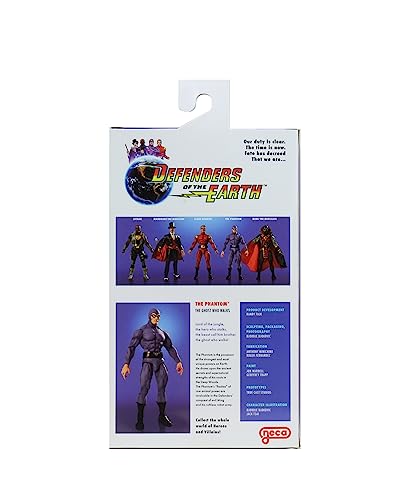 Neca King Features – Defenders Of The Earth Series - Phantom - 7” Scale Action Figure