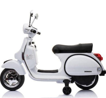 Vespa Scooter, White