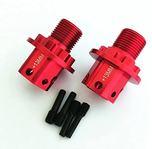Aluminum Alloy 17mm Widen Wheel Hex Hub Drive Adaptor for ARRMA 1/8 Typhon Talion Kraton Senton 6S Replace AR310484 AR310592 - R