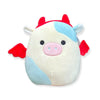 Squishmallow Official Kellytoy Halloween Squishy Soft Plush Toy Animals (Belana Cow (Devil Costume), 8 Inch)