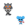 Funko Simpsons Treehouse Of Horror Itchy And Scratchy Halloween 2 Pack Pop Exclusive 1267