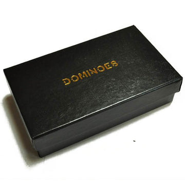 Marion Jumbo Double 9 Domino Set (55 Tiles) with Spinners - Professional Size in White Arcadian Paper Storage Box