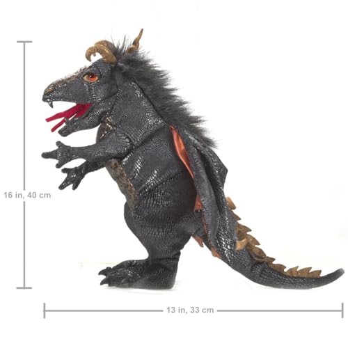 Folkmanis 3069 Black Dragon Hand Puppet