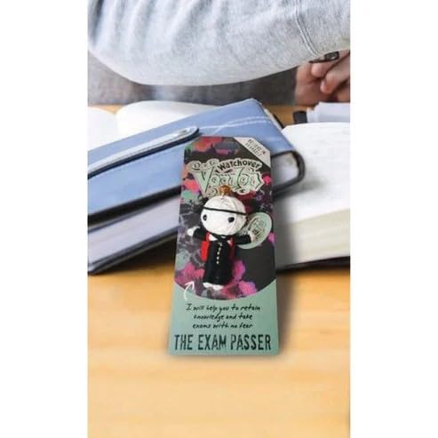 Watchover Voodoo 3-Inch The Exam Passer - Handcrafted Gift To Bring Good Luck And Positivity Everywhere You Go