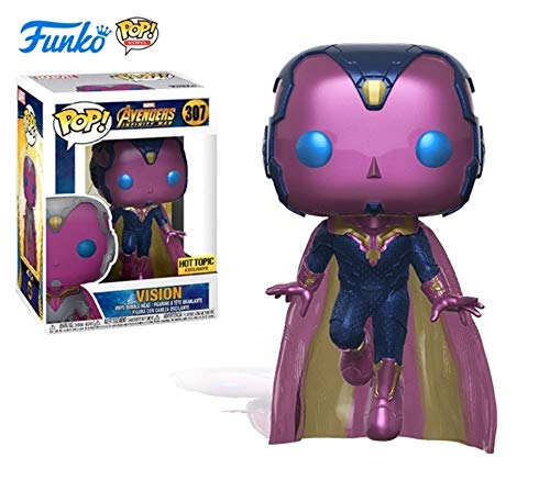 Funko Pop! Marvel Avengers Infinity War Vision (Hot Topic) Exclusive Vinyl Figure #307