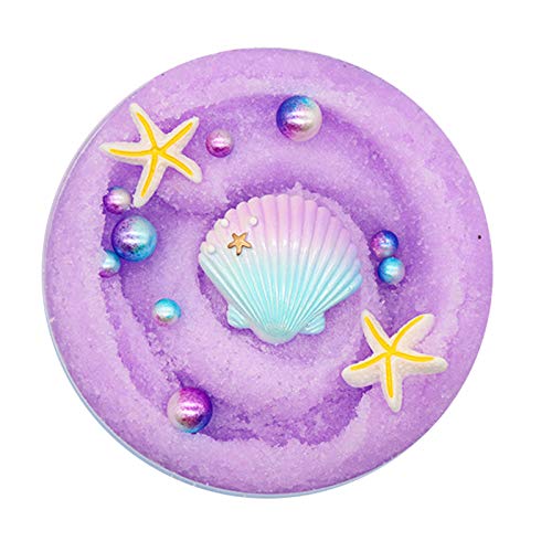 Xiutao Colorful Fluffy Cloud Slime For Kids Ocean Shell Scented Slime Kids Diy Adults Stress Relief Toy For Children'S Day Gift
