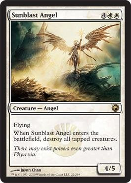 Magic: The Gathering - Sunblast Angel - Scars Of Mirrodin