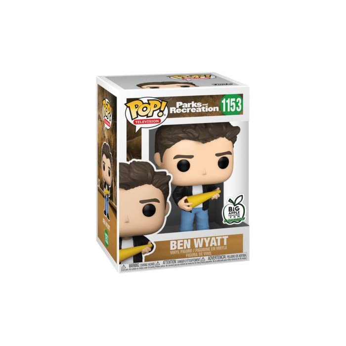 Funko Pop! Parks & Recreation Ben Wyatt #1153 - Big Apple Exclusive, Multicolor, One Size Collectible Figure