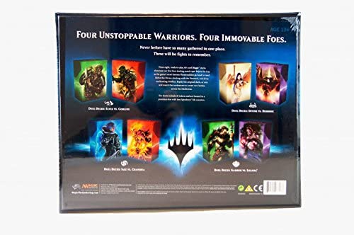 Wizards of the Coast Duel Decks: Anthology - Jace vs Chandra - Magic: The Gathering - Multicoloured Cardboard Game