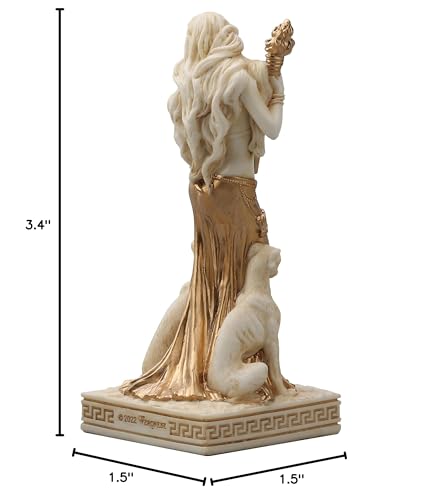 Veronese Design Greek Gods Miniature Figurine (Hecate, Multicolor)