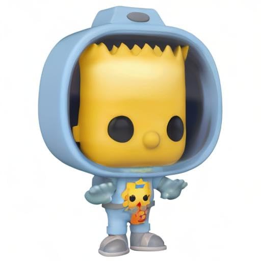 Funko Pop! Animation: Simpsons - Bart W/Chestburster Maggie, Multicolor, 3.75 Inches (50138)