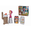 Masha And The Bear Mini Cooking Set By Fratelli Masha Doll Playset With Cooking Set 2 Inch Masha Doll And Ts Cooking Accessories