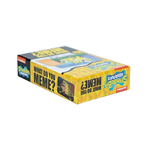 What Do You Meme?® Spongebob Squarepants Expansion Pack - Family Card Games For Kids And Adults