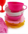 Salika Store Kids Kitchen Play Set Toy | Pretend Play Tea Party & Cooking Set for Boys and Girls | Educational Role Play Toy wi