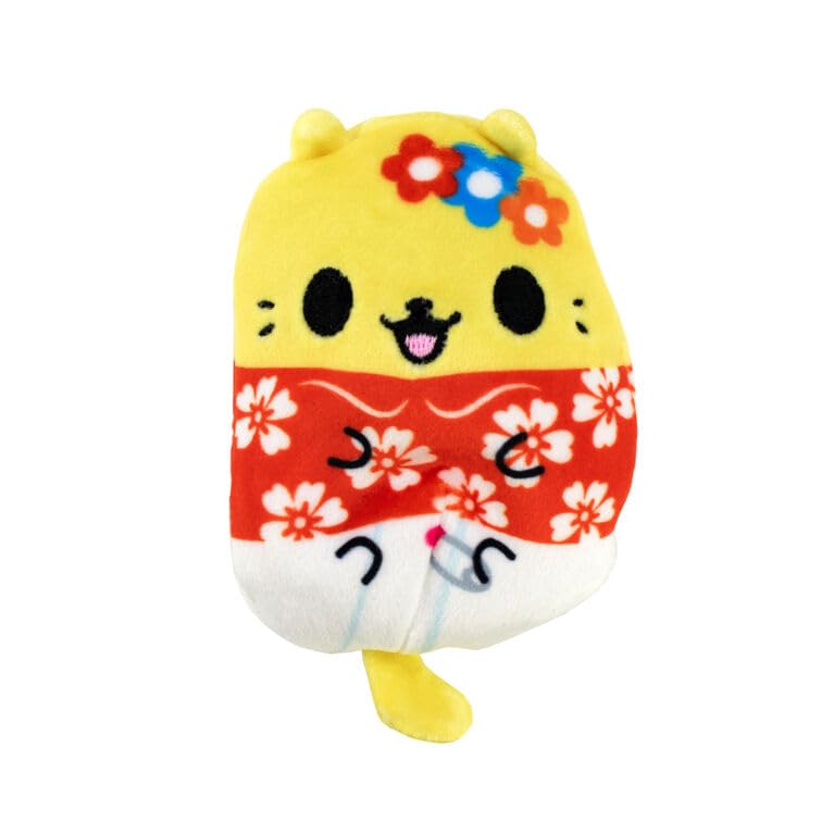 Kittens Vs Gherkins - Mystery Bag - Contains 1 Pair Of 3 Bean Filled Plushies Collect These As Stocking Stuffers, Fidget Toys Or