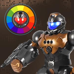Zreswap Remote Voice Control Robot Toys For Kids, Intelligent Programmable Robot Gifts, Popular Science Story Toys, 2.4Ghz Wifi,