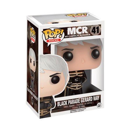 Funko Pop Rocks: My Chemical Romance Parade Gerard Way Action Figure, Black
