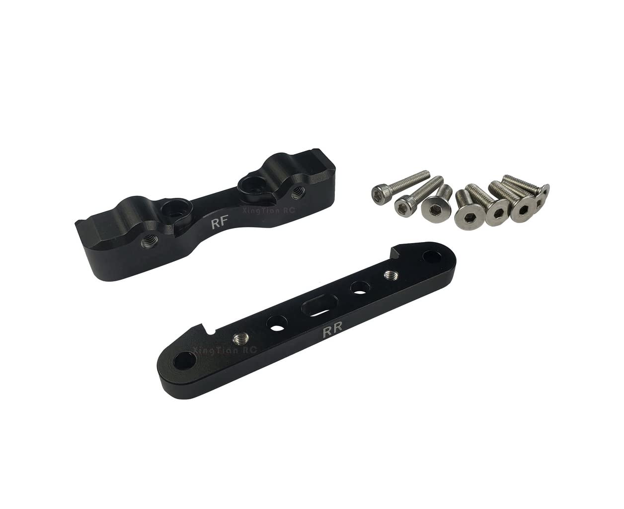 XingTian-RC Aluminum Rear Lower Suspension Mount for Arrma 1/5 KRATON Outcast 8S BLX Upgrade Parts - Black