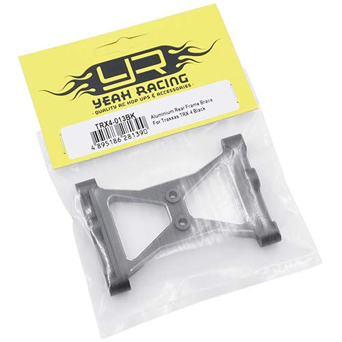 Yeah Racing Aluminium Rear Frame Brace For Traxxas TRX-4 Black #TRX4-013BK