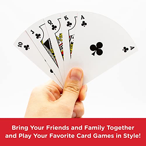 Gamago Pizza Playing Cards - Pizza Shaped Deck Of Cards To Play Your Favorite Card Games