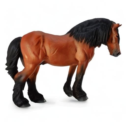 Collecta Ardennes Stallion-Bay Horse Toy