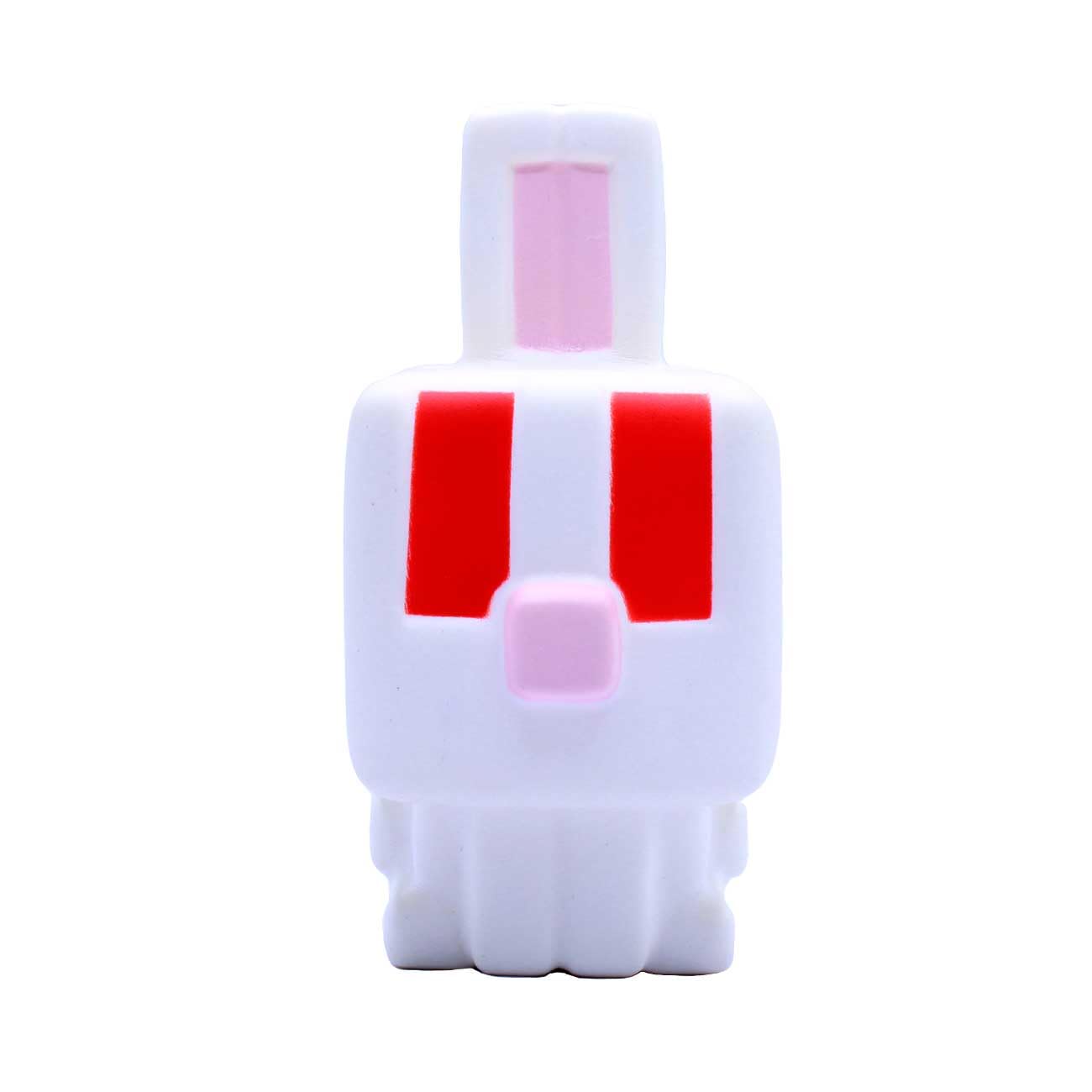 Minecraft Mega Squishme Series 4, Collectible Squishy Toy (Bunny Rabbit)