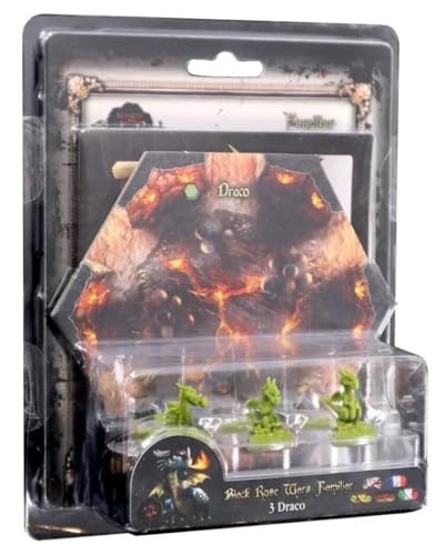 Ludus Magnus Studio Lmsblrw008 Black Rose Wars Familiars Draco Board Game