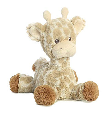 Ebba Loppy Giraffe Plush With Rattle Gift Set