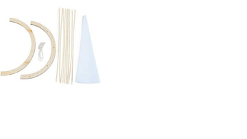 Darice 9184-11 Wood Tepee Kit