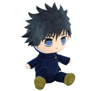 Banpresto Jujutsu Kaisen KYURUMARU Megumi FUSHIGURO Plush Toy - Multicolor, Soft Plush Material, Model FR40002